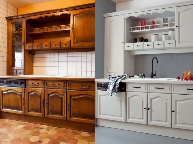 Modele de cuisine en bois repeindre