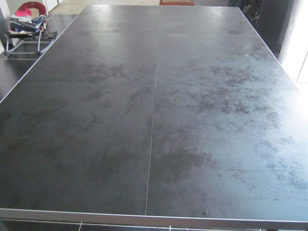 Joint carrelage cuisine plan travail