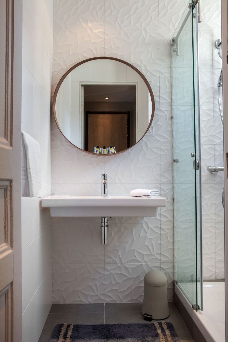 Carrelage hotel blanc