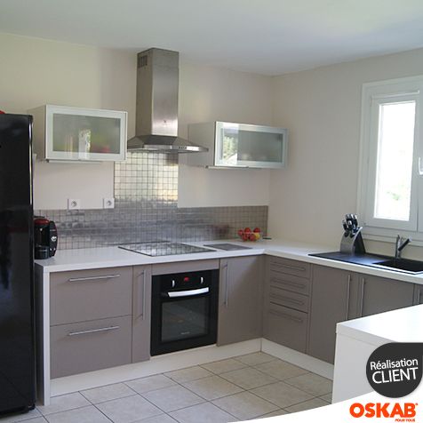 Deco de cuisine taupe