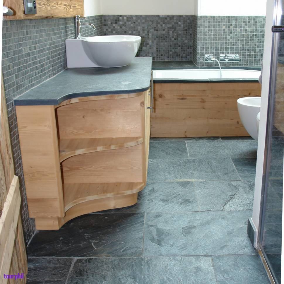 Carrelage quartzite gris