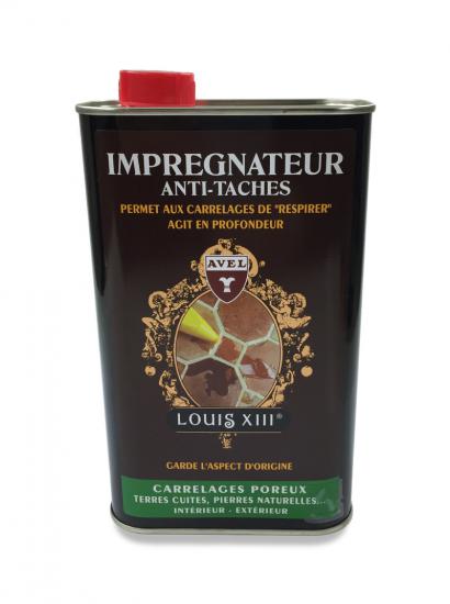 Carrelage ardoise taché