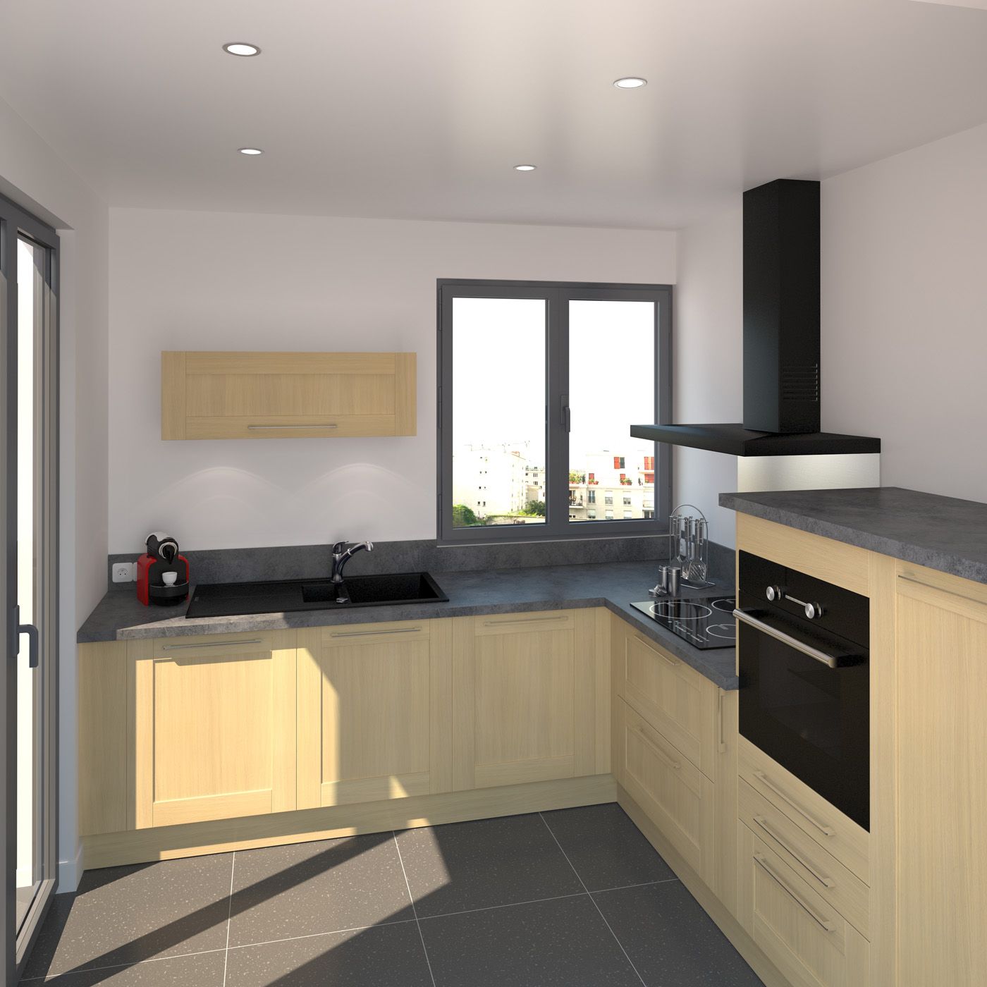 Finition meuble haut cuisine