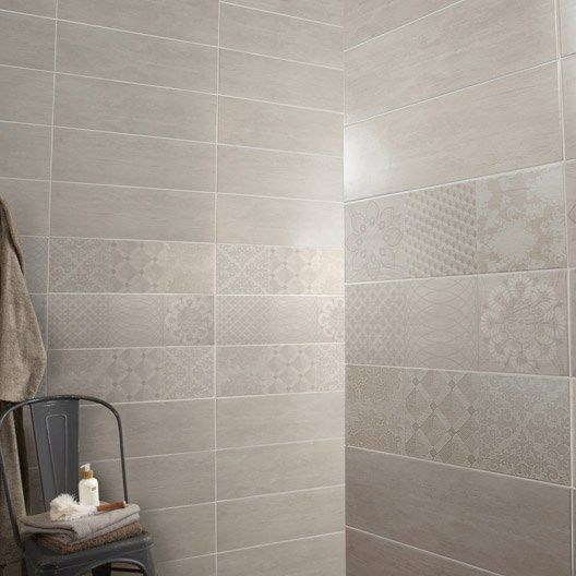 Carrelage blanc 20 x 60