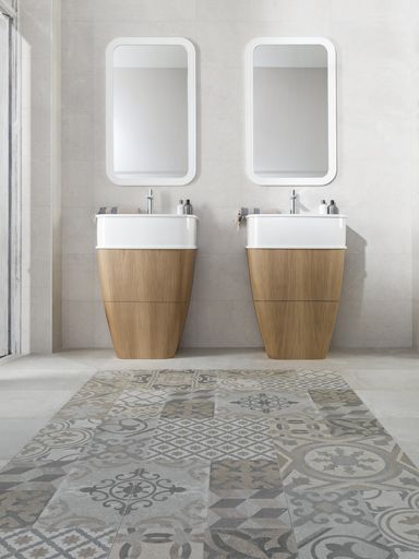 Carrelage bleu porcelanosa