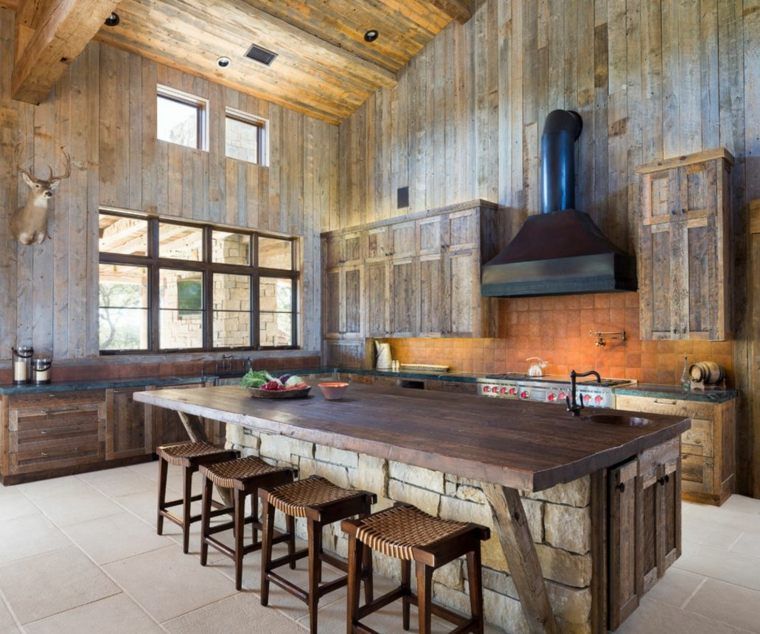 Idée déco cuisine bois