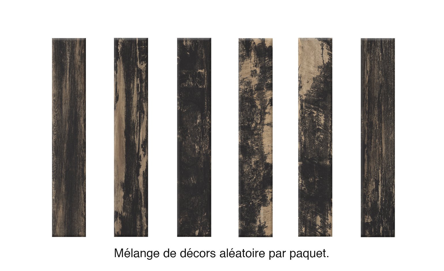 Carrelage bois peint