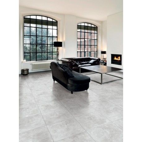 Carrelage gris clair
