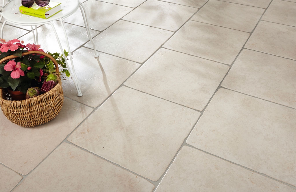 Carrelage exterieur gris bricoman
