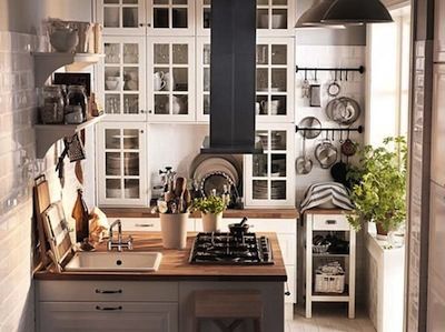Aménagement petite cuisine carrée