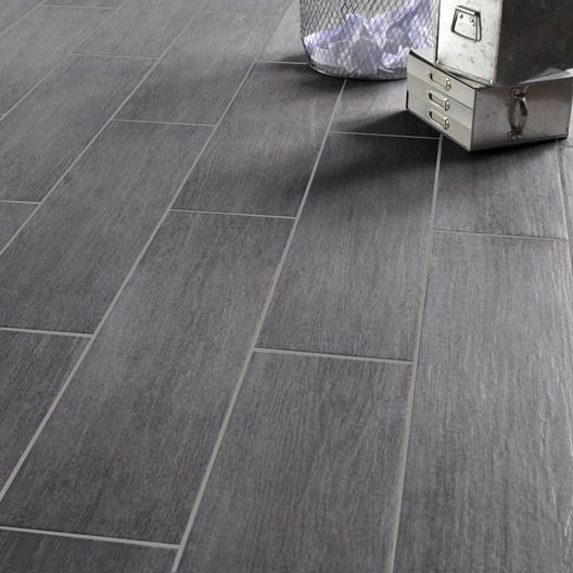 Carrelage anthracite appartement