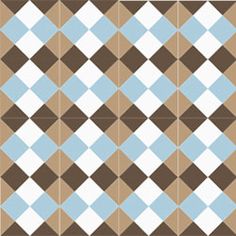 Carrelage décor blanc/gris 1930 20 x 20 cm