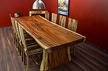 Table de cuisine en bois de suar