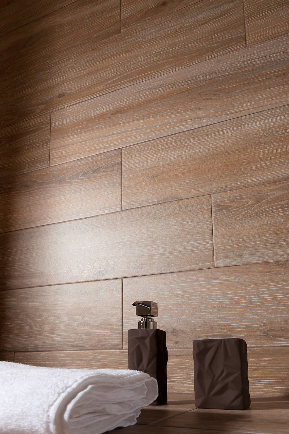 Carrelage de bois mural