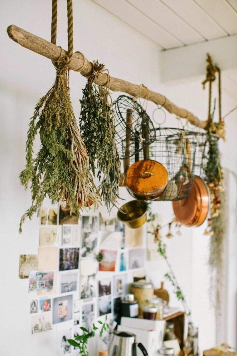Déco cuisine bois flotté