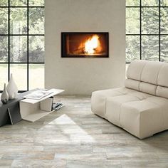 Carrelage couleur bois flotté
