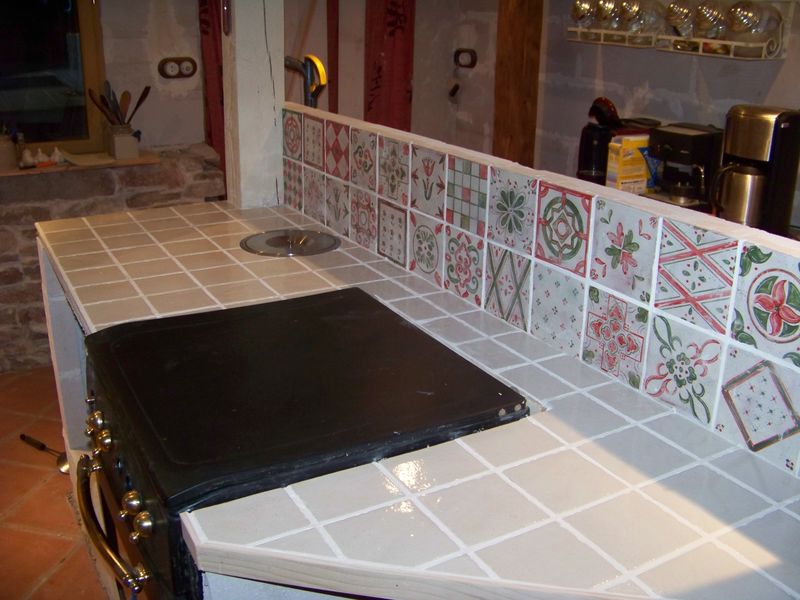 Carrelage cuisine ete