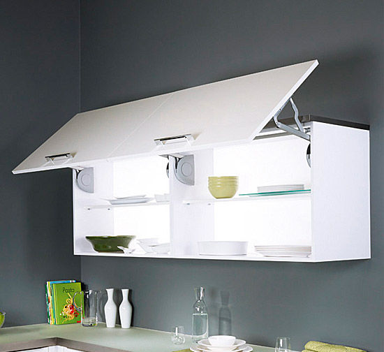 Meuble haut de cuisine ouverture verticale