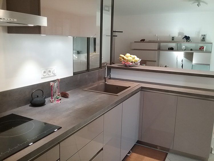 Plan construction bar cuisine