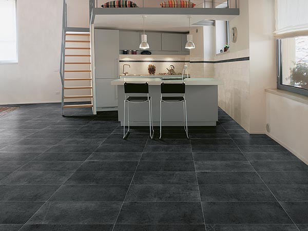 Modele carrelage cuisine sol
