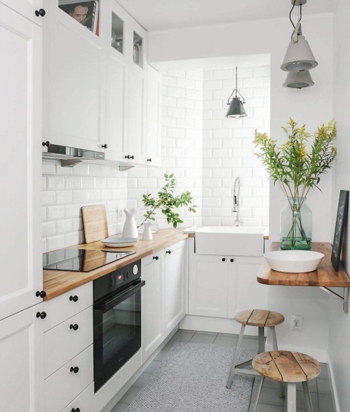 Meuble cuisine haut avec plan de travail