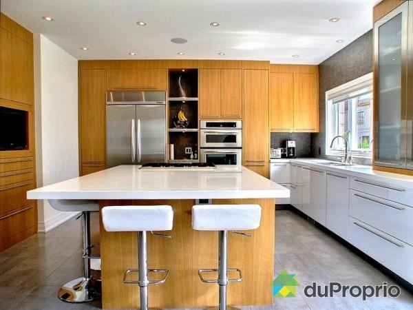 Cuisine en bois grand chef natural kitchen