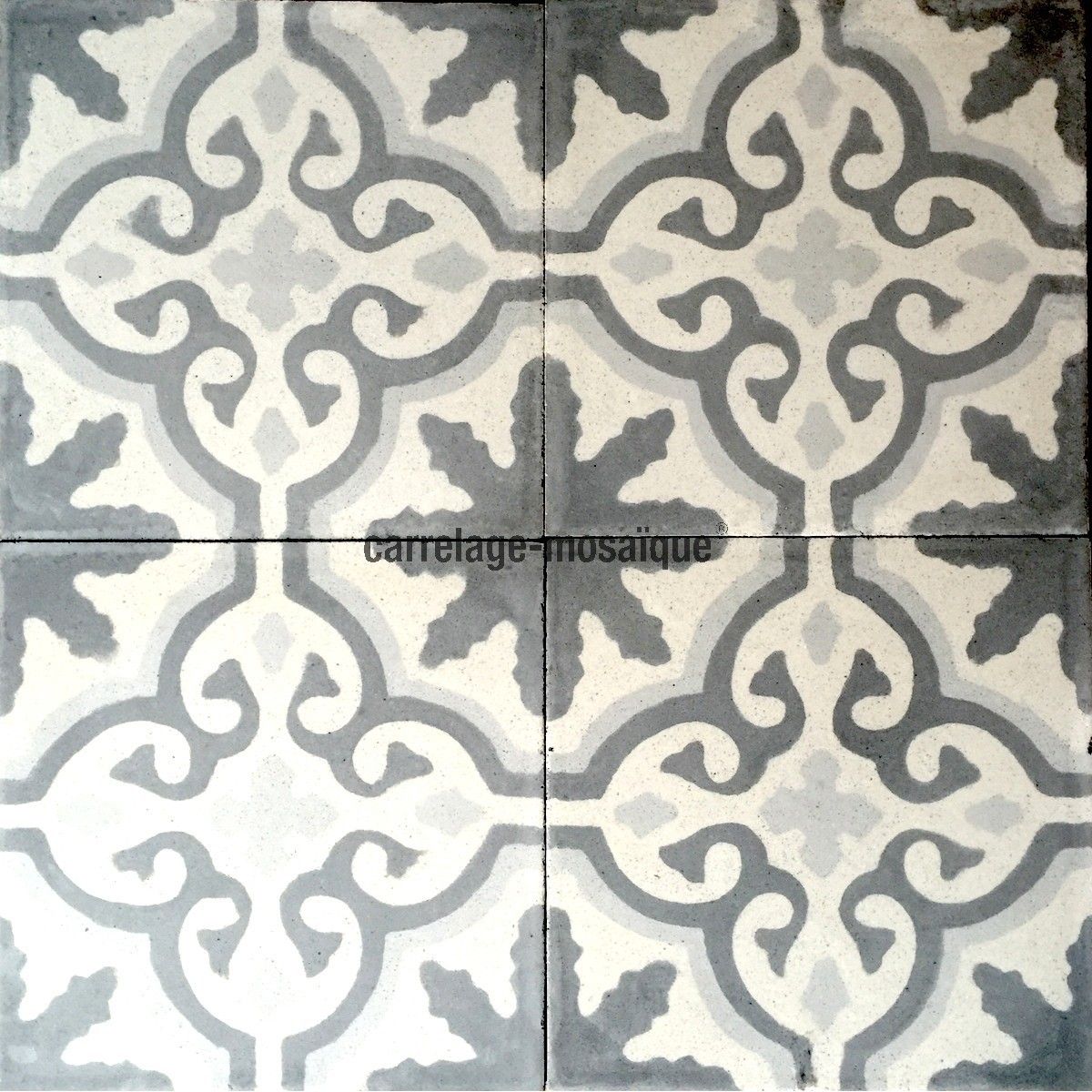 Carrelage mosaique ciment