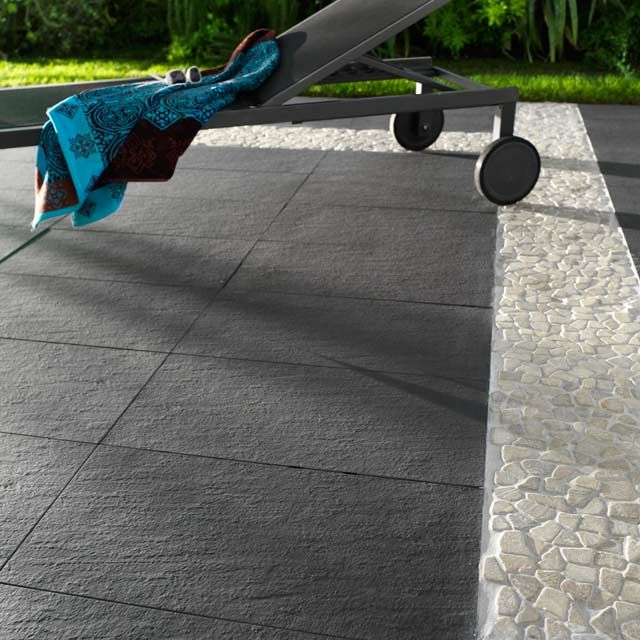 Carrelage lounge anthracite castorama
