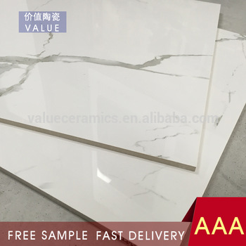 Carrelage blanc carrara