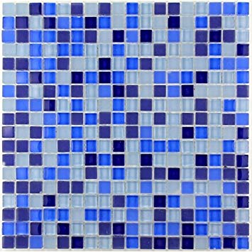 Carrelage mosaique irisé