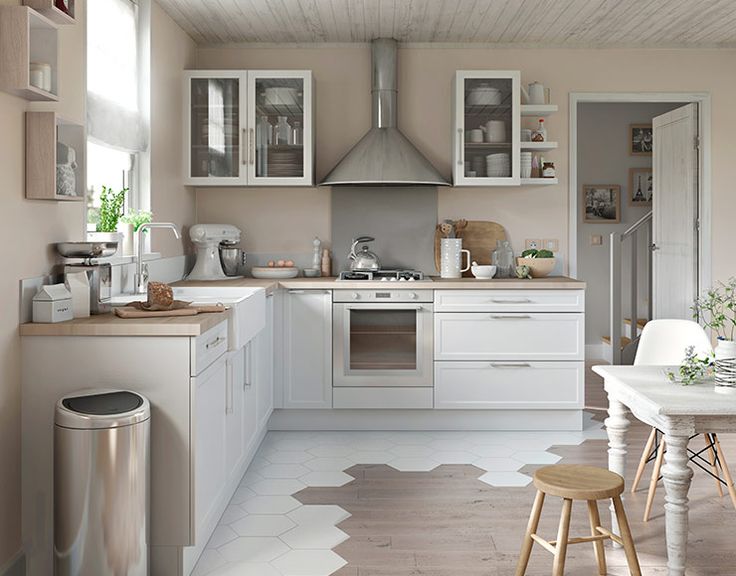 Photos de cuisine bois blanc