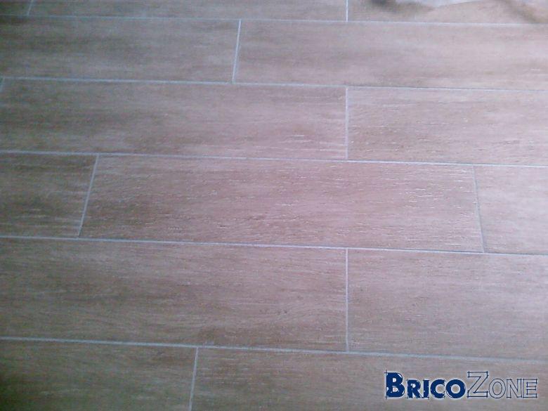 Carrelage bois joint