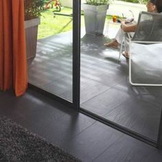 Carrelage mural anthracite nova prédécoupé 20 x 40 cm