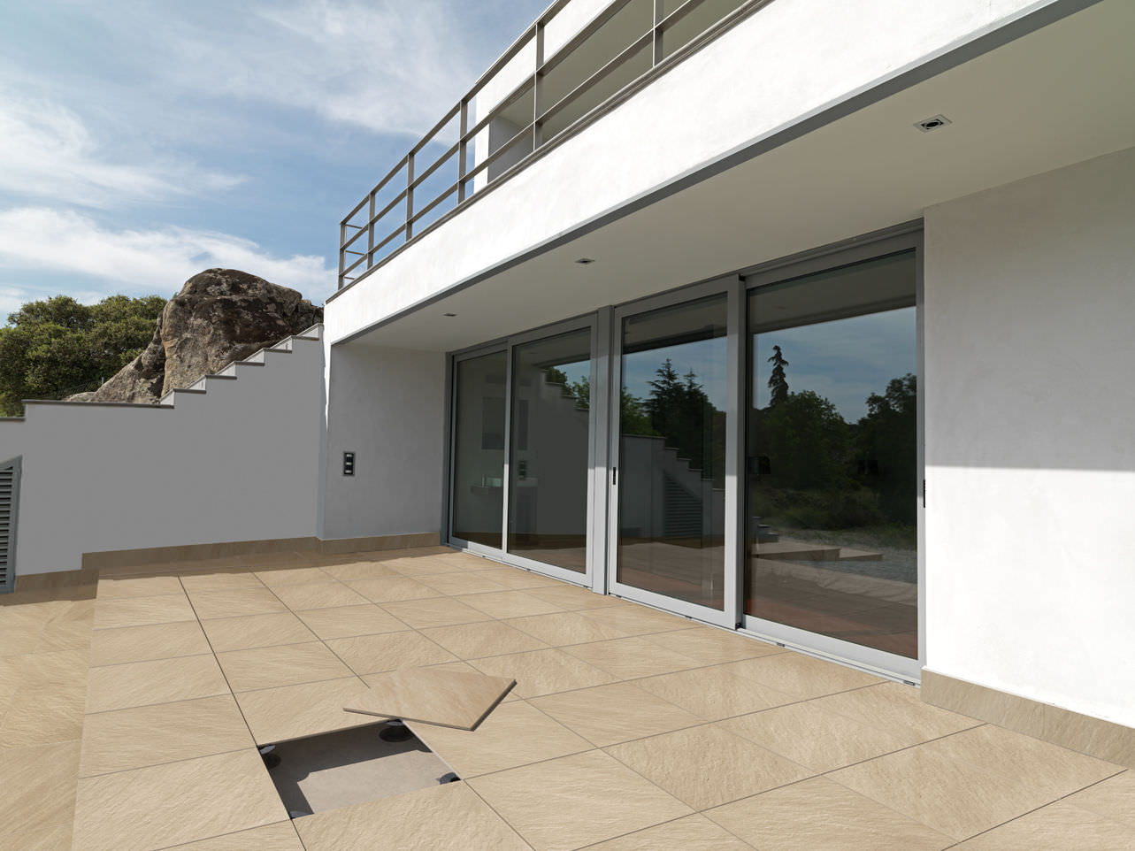 Carrelage dolmen beige