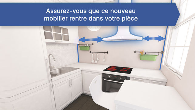Plan cuisine 3d sur ipad