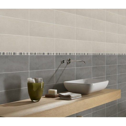 Carrelage kiosque gris