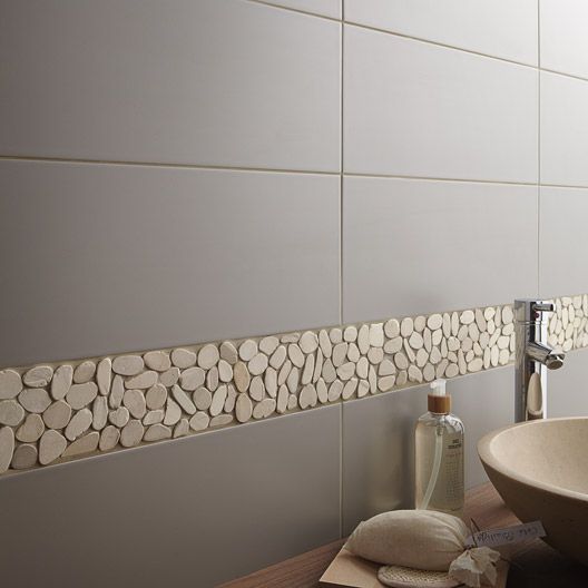 Carrelage loft gris galet