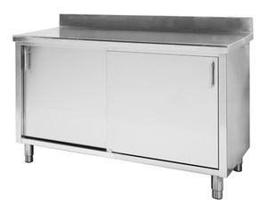 Plan de travail inox cuisine professionnelle