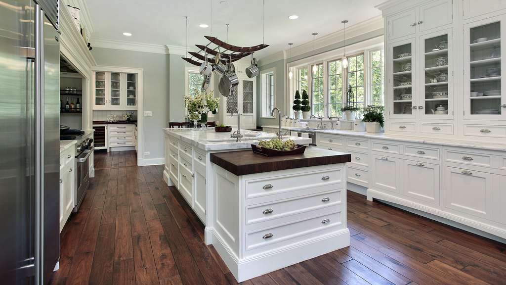 Photo cuisine style cottage