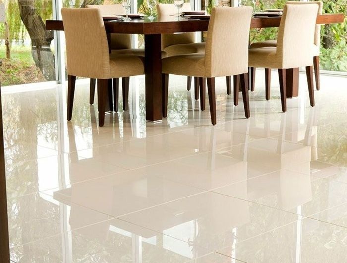 Carrelage brillant moderne