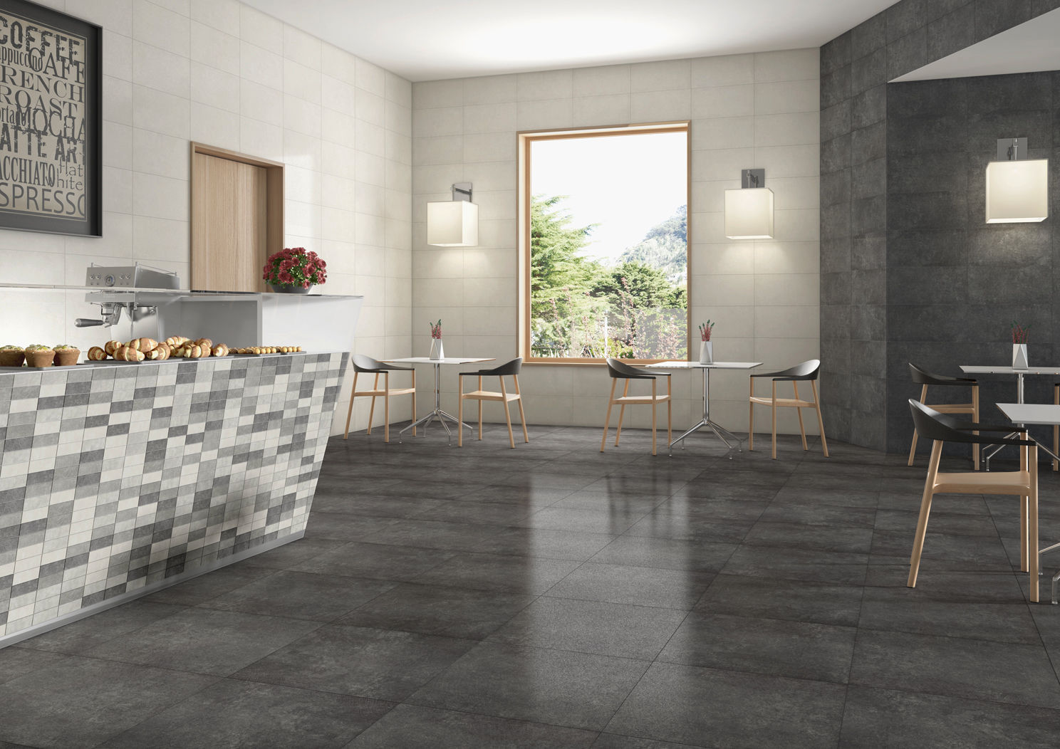 Carrelage calypso anthracite