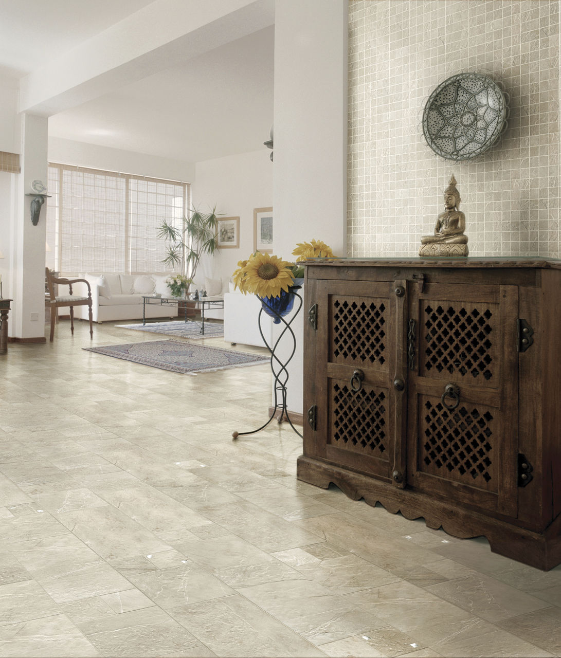 Carrelage himalaya beige
