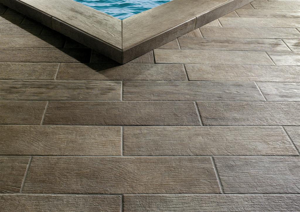 Carrelage imitation bois pour l'extérieur