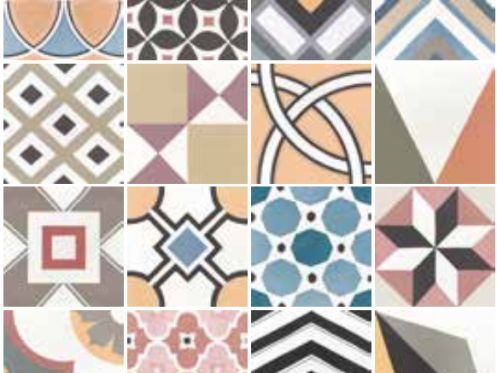 Carrelage style art déco