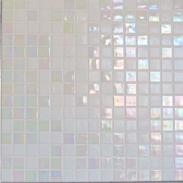 Carrelage blanc verre