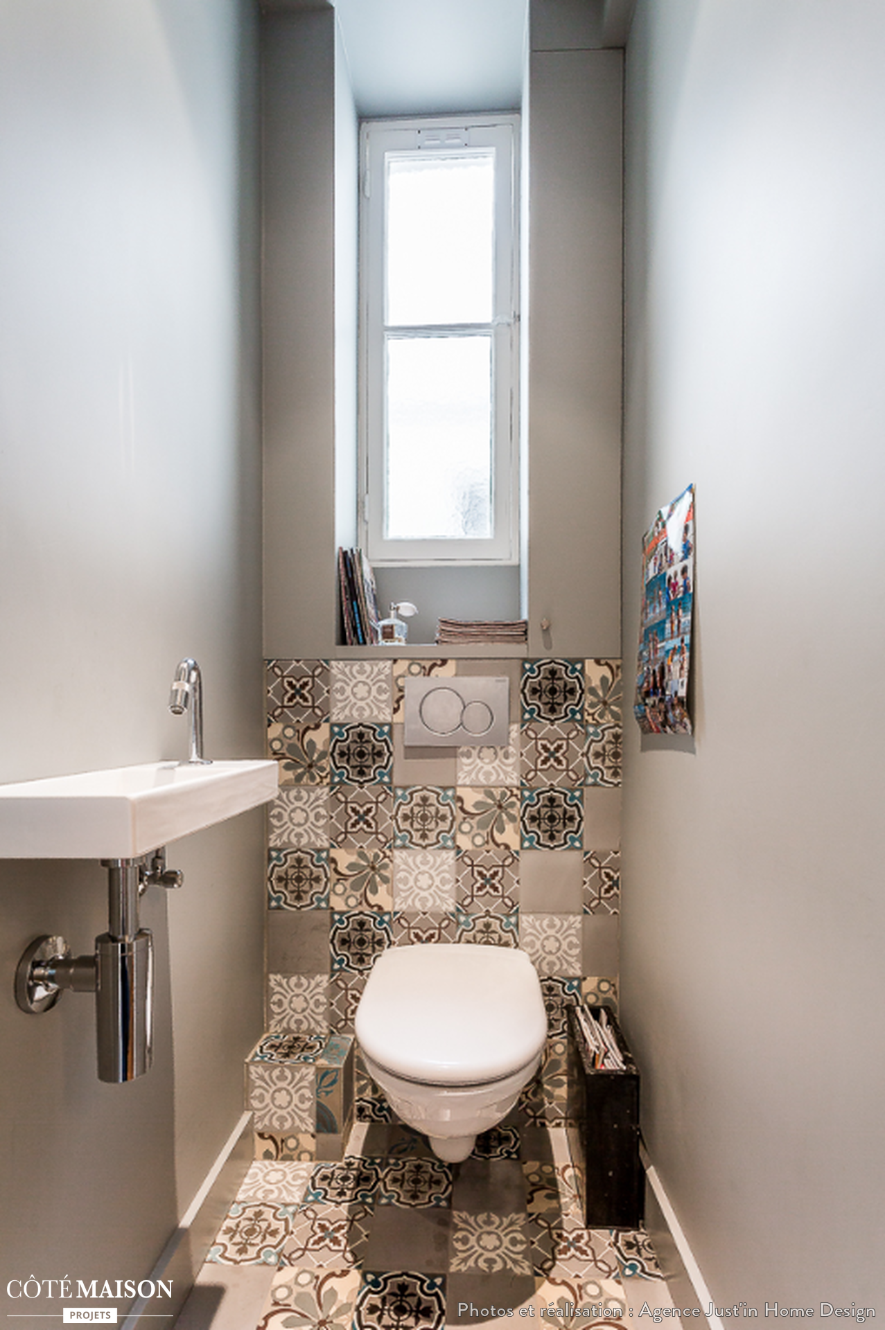 Carrelage wc douche
