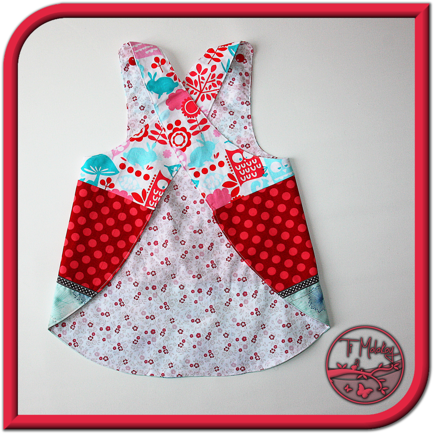 Patron tablier cuisine fille