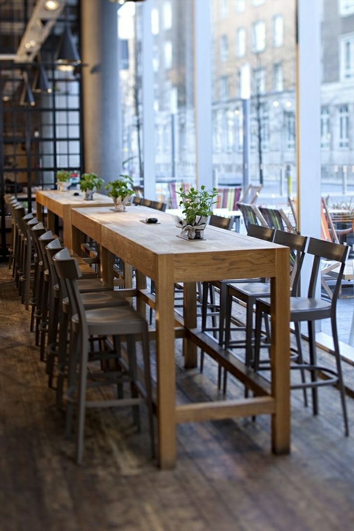 Table bar cuisine grande