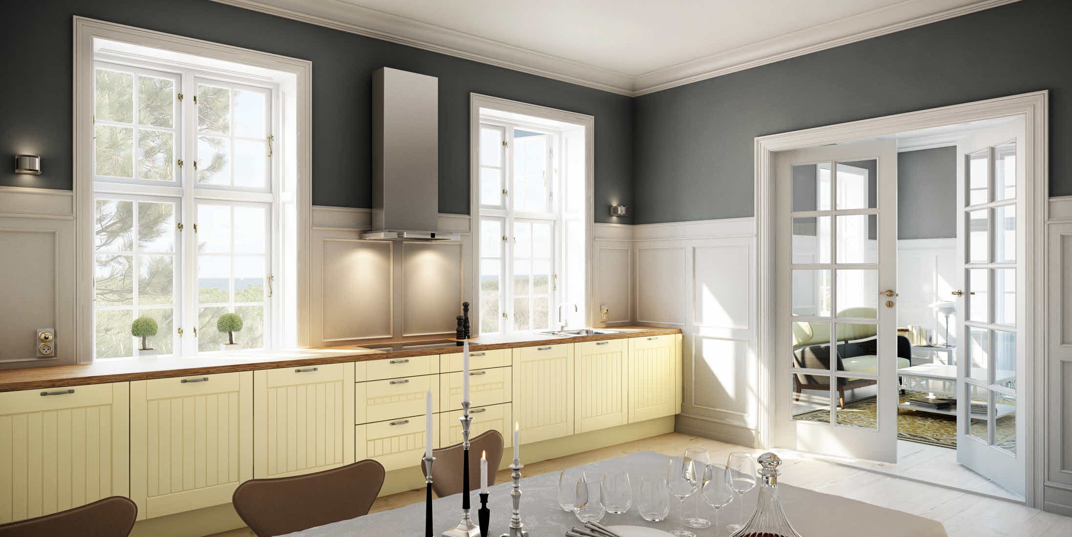 Cuisine hygena plan de travail