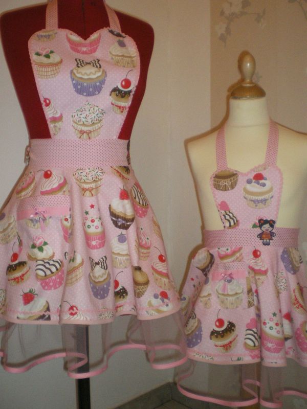 Tuto tablier cuisine retro